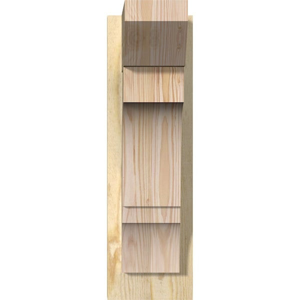 Balboa Slat Rough Sawn Outlooker, Douglas Fir, 6W X 12D X 20H